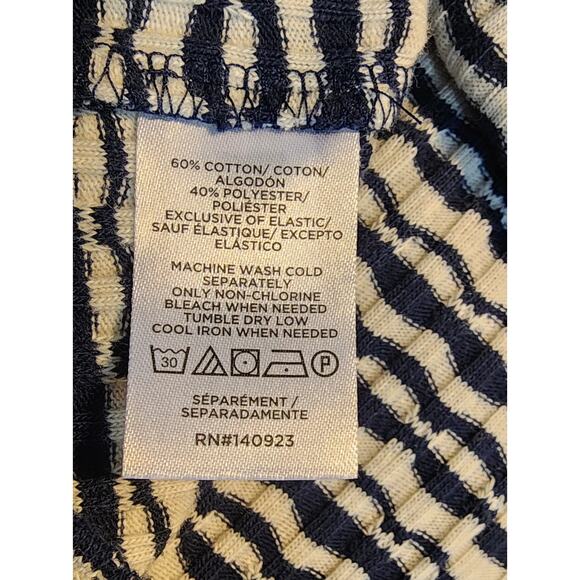 Loft Top‎ Short Sleeve Blue/White Size S - Picture 5 of 6